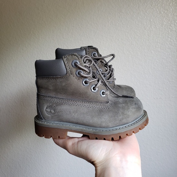 grey timberlands toddler